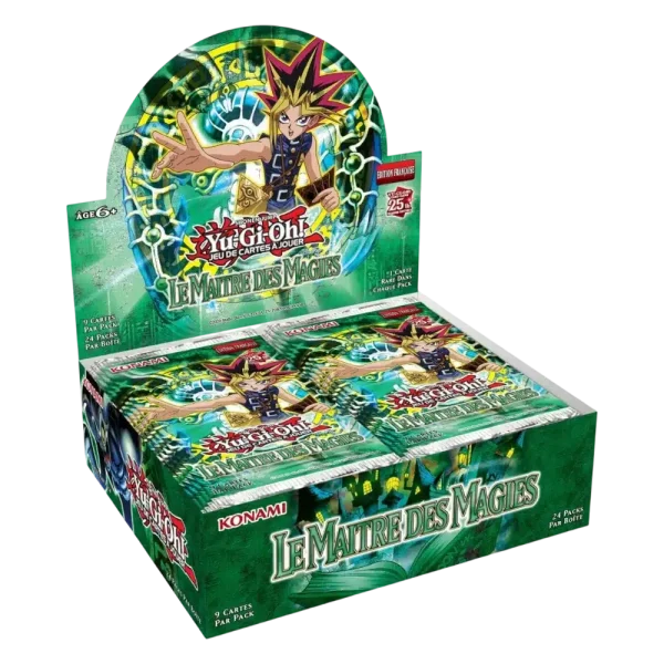 DISPLAY LE MAITRE DES MAGIES – 25TH- FRANCAIS 2023 YU-GI-OH!
