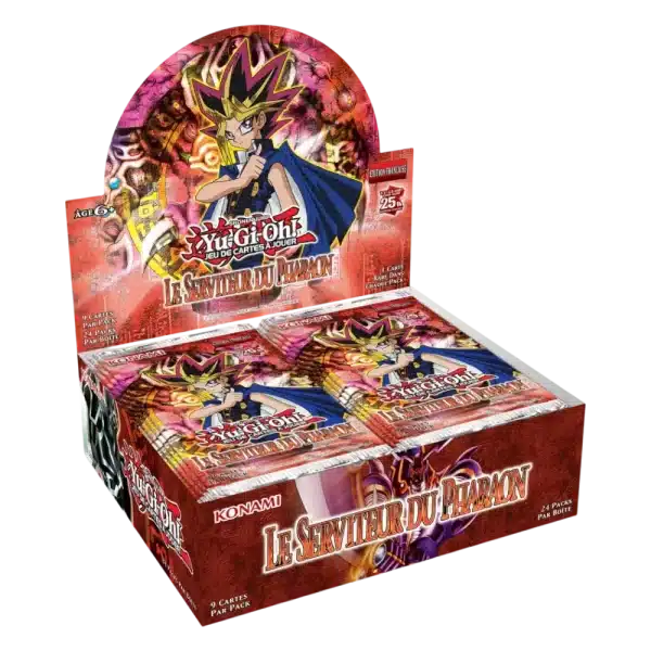 DISPLAY LE SERVITEUR DU PHARAON – 25TH- FRANCAIS 2023 YU-GI-OH!