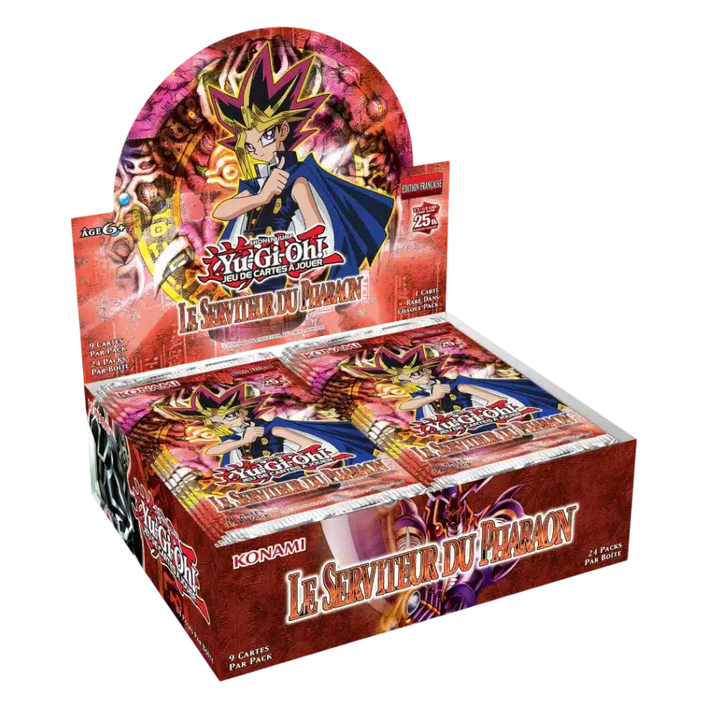 DISPLAY LE SERVITEUR DU PHARAON - 25TH- FRANCAIS 2023 YU-GI-OH!
