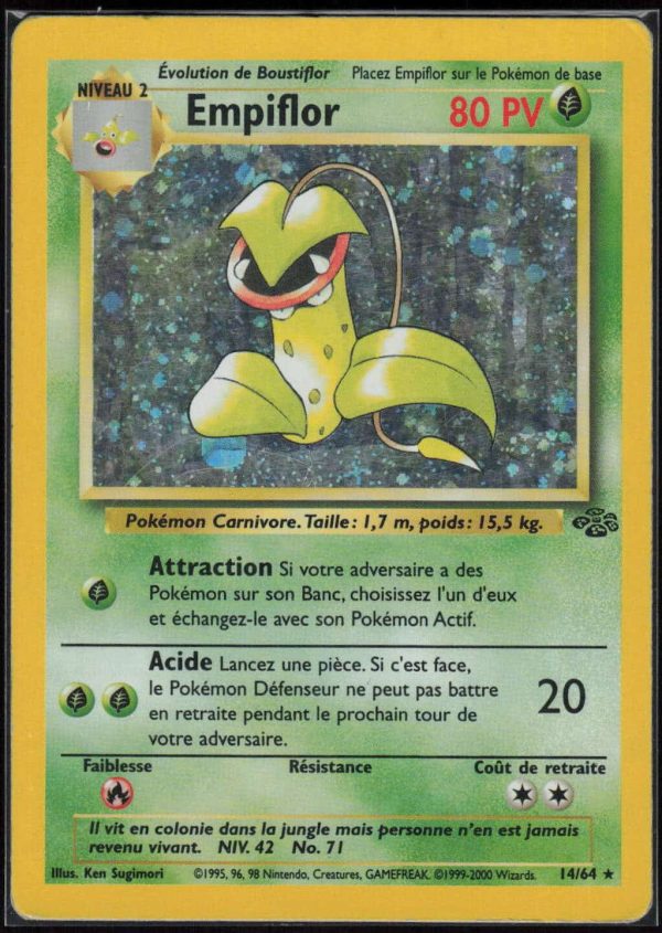 EMPIFLOR HOLO 14/64 – JUNGLE – POKEMON FR 2000