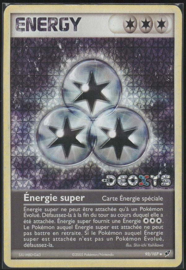 ENERGIE REVERSE 93/107 – DEOXYS – POKEMON FR 2005
