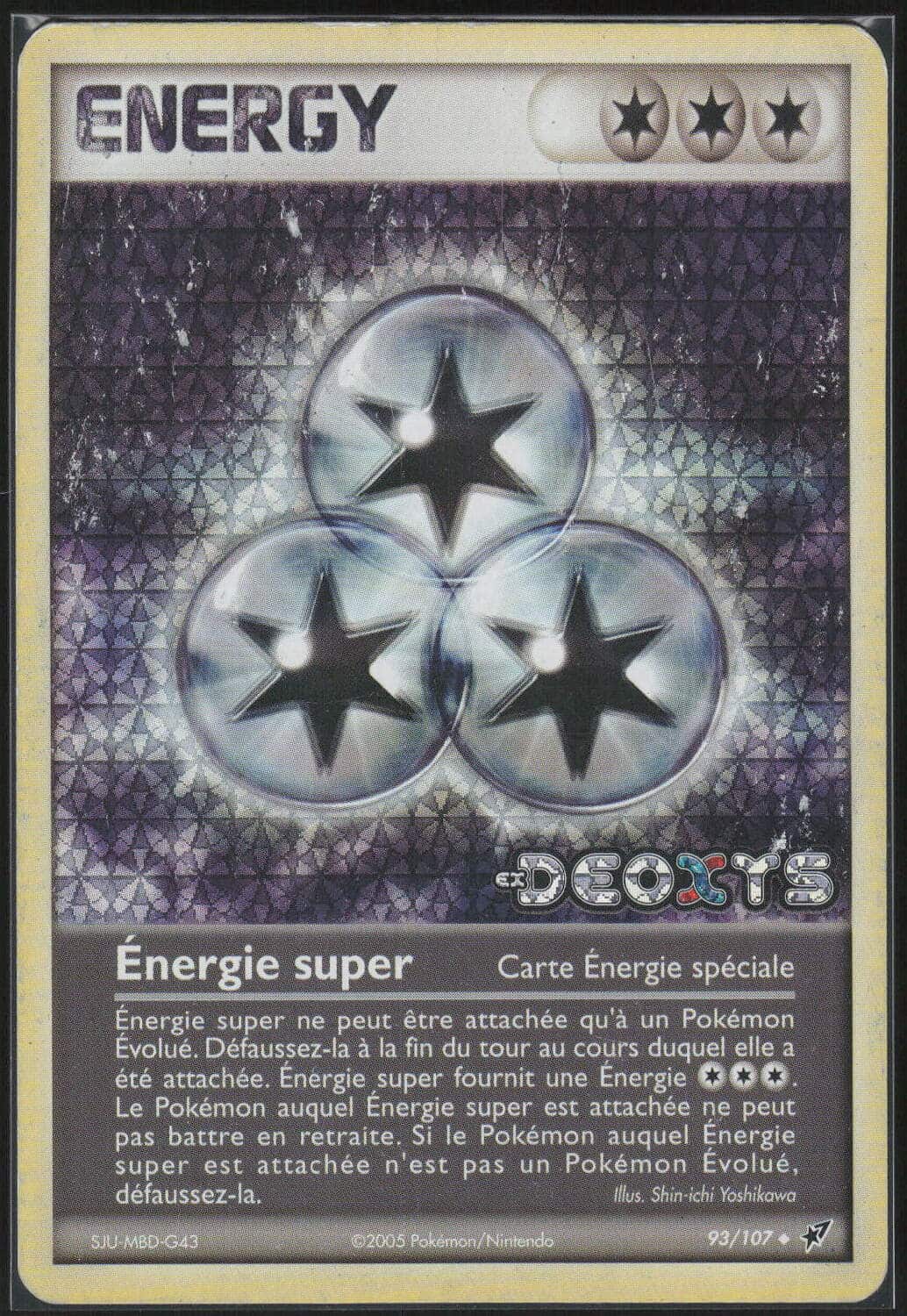 ENERGIE REVERSE 93/107 - DEOXYS - POKEMON FR 2005