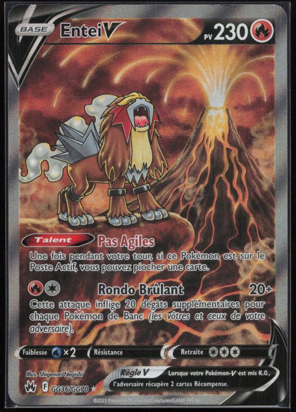 ENTEI V FA GG36/GG70 – ZENITH SUPREME – POKEMON FR 2023