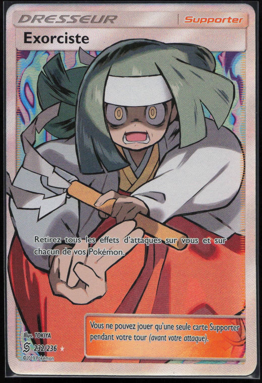 EXORCISTE 232/236 - HARMONIE DES ESPRITS - POKEMON FR 2019