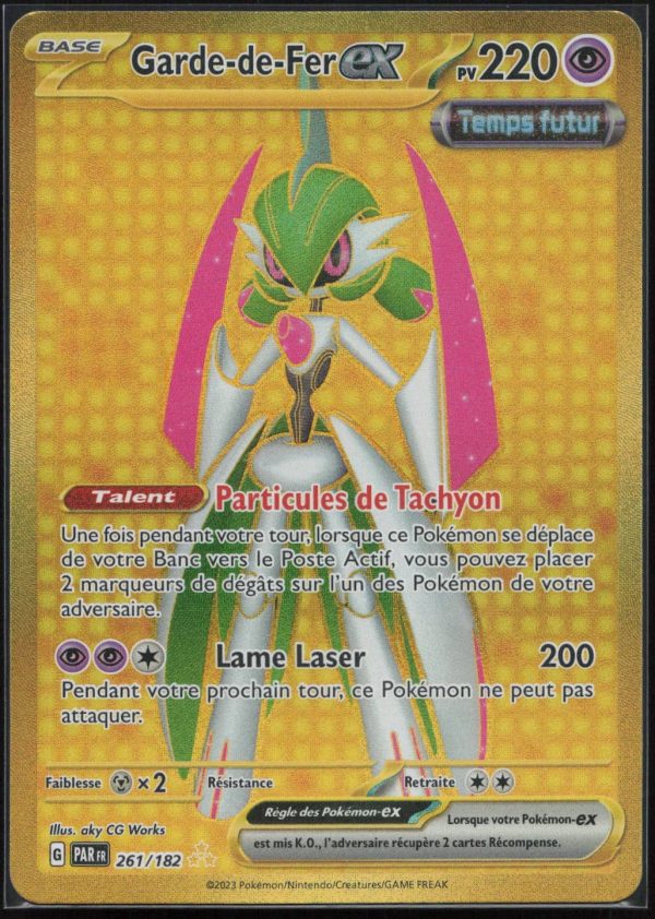 GARDE DE FER EX FA 261/182 – FAILLE PARADOXE – POKEMON FR 2023