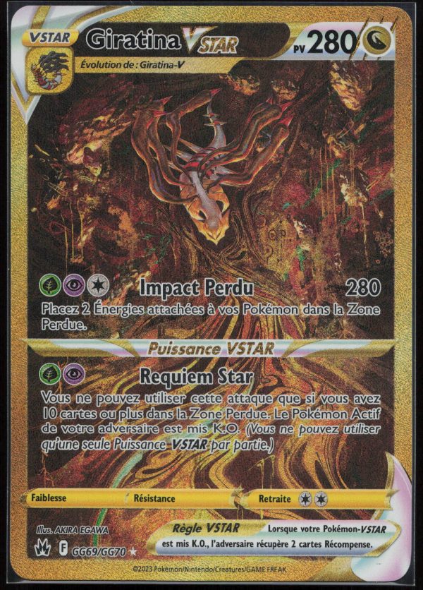 GIRATINA VSTAR GG69/GG70 – ZENITH SUPREME – POKEMON FR 2023