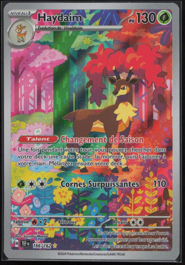 HAYDAIM AR FA 166/162 – FORCES TEMPORELLES – POKEMON FR 2024