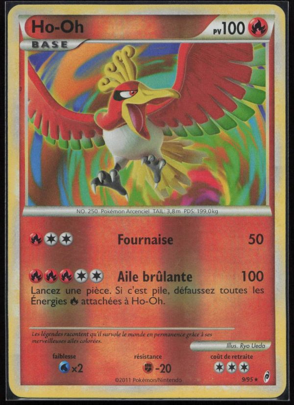 HO-OH REVERSE 9/95 – L&rsquo;APPEL DES LÉGENDES – POKEMON FR 2011