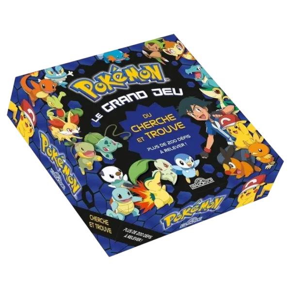 LE GRAND JEU DU CHERCHE ET TROUVE – JEU DE SOCIETE – POKEMON