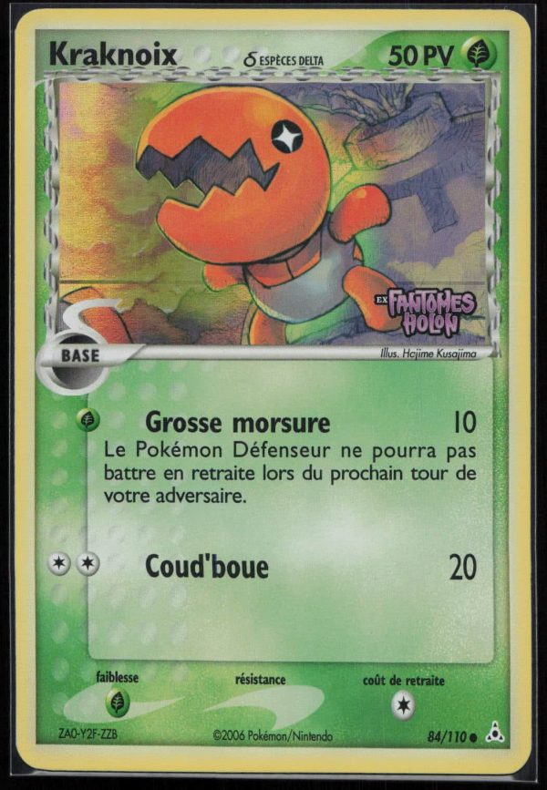 KRAKNOIX REVERSE 84/110 – FANTOMES HOLON – POKEMON FR 2006
