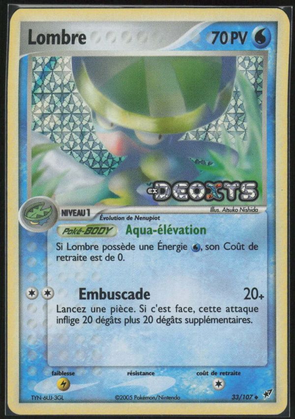 LOMBRE REVERSE 33/107 – DEOXYS – POKEMON FR 2005