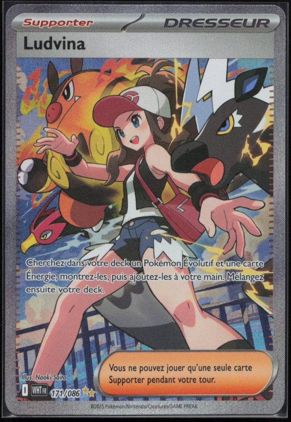 LUDVINA 171/086 – FLAMME BLANCHE – POKEMON FR 2025
