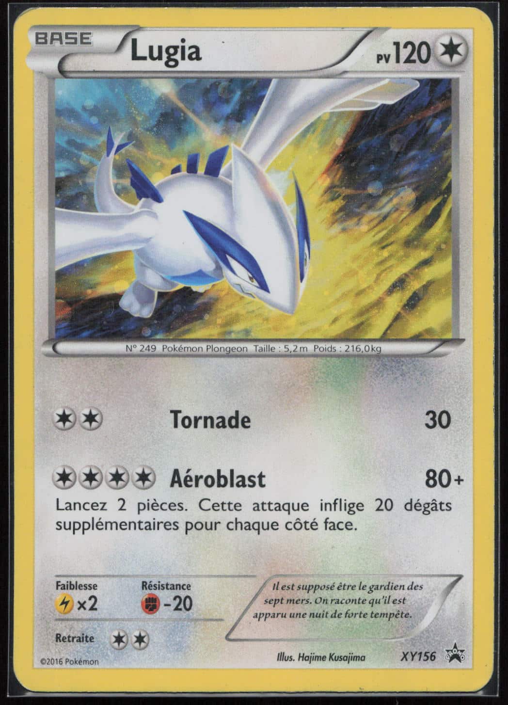 LUGIA XY156 - PROMO XY - POKEMON FR 2013