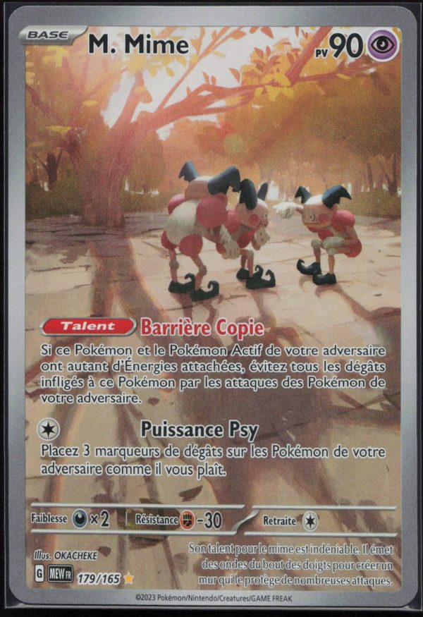 M. MIME AR FA 179/165 – 151 – POKEMON FR 2023