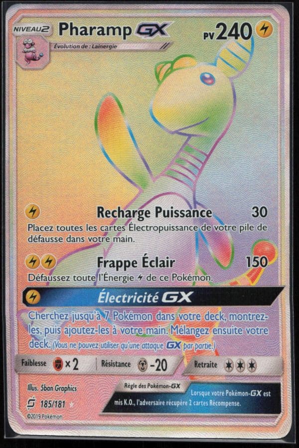 PHARAMP GX 185/181 – DUO DE CHOC – POKEMON FR 2019