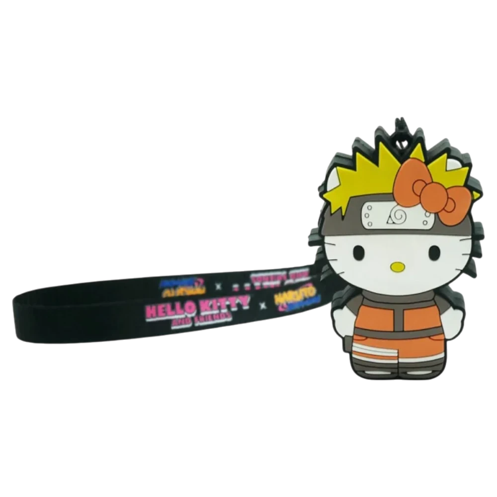 PORTE-CLES - NARUTO SHIPUDDEN - HELLO KITTY