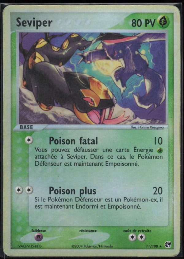 SEVIPER REVERSE 11/100 – TEMPETE DE SABLE – POKEMON FR 2004