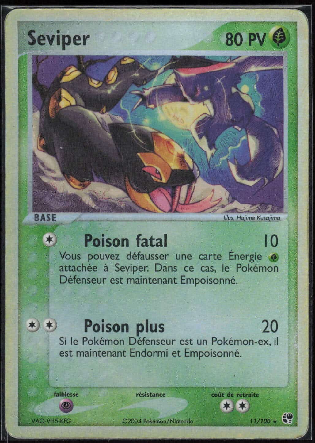 SEVIPER REVERSE 11/100 - TEMPETE DE SABLE - POKEMON FR 2004