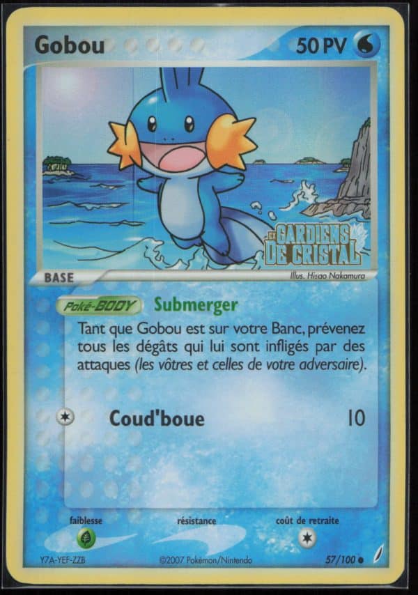GOBOU REVERSE 57/100 – GARDIENS DE CRISTAL – POKEMON FR 2007