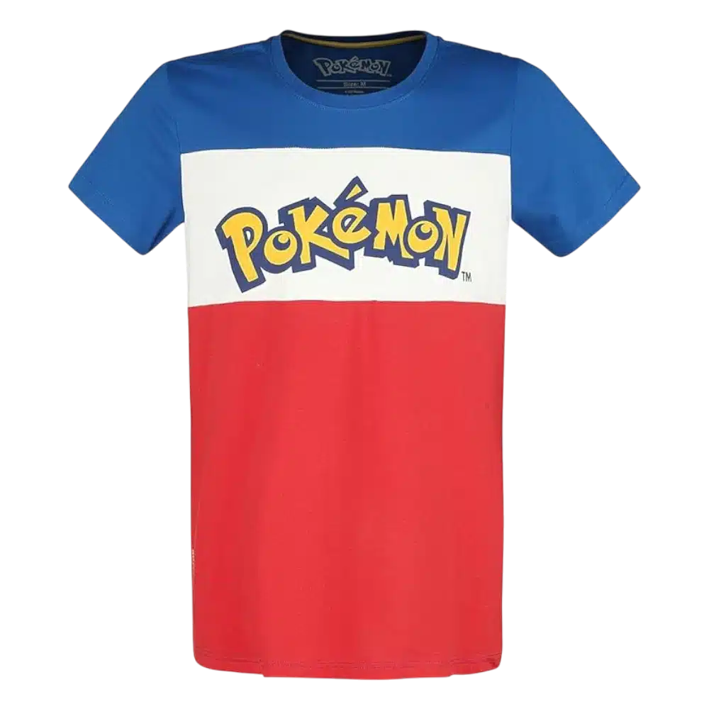 T-SHIRT COLOR LOGO POKEMON - L - POKEMON