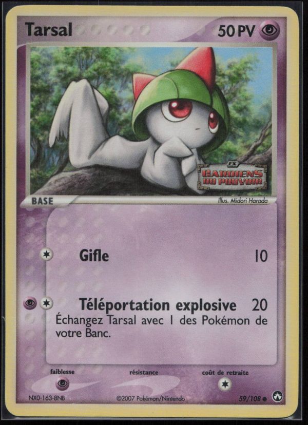 TARSAL REVERSE 59/108 – GARDIENS DU POUVOIR – POKEMON FR 2007