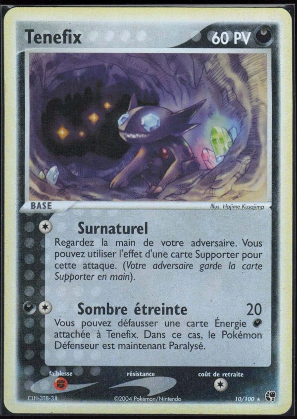 TENEFIX REVERSE 10/100 – TEMPETE DE SABLE – POKEMON FR 2004
