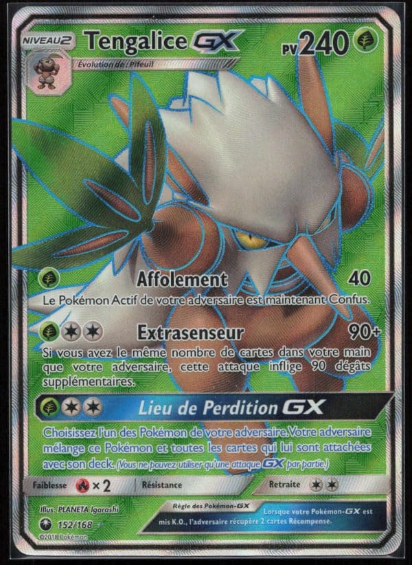 TENGALICE GX 152/168 – TEMPETE CELESTE – POKEMON FR 2018