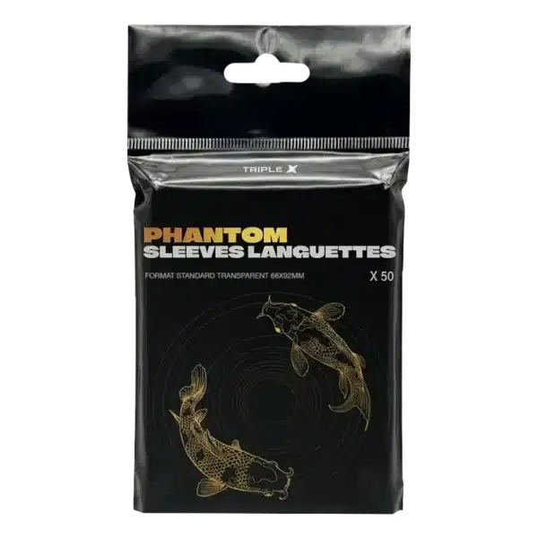SLEEVES LANGUETTES PHANTOM – TRANSPARENTES – TRIPLE X – x50