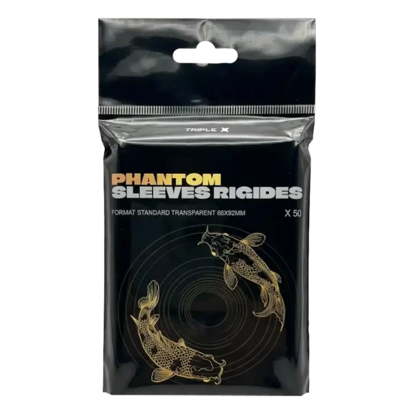 SLEEVES RIGIDES PHANTOM – TRANSPARENTES – TRIPLE X – x50