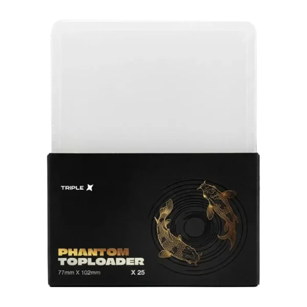 TOP LOADER PHANTOM – 35PT AVEC FILM AMOVIBLE – TRIPLE X – x25