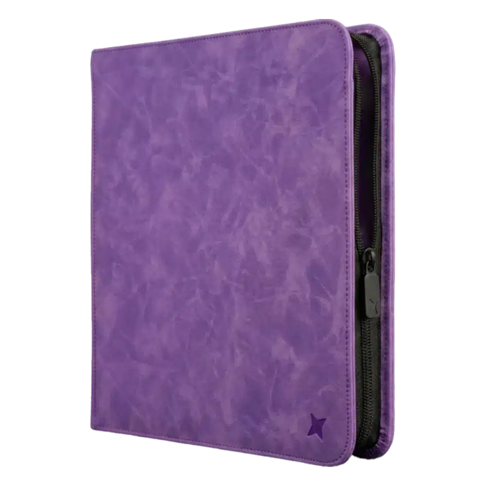 TRIPLE X ZIP BINDER - PHANTOM 3x3 SPECTRAL PURPLE - 360 CARTES