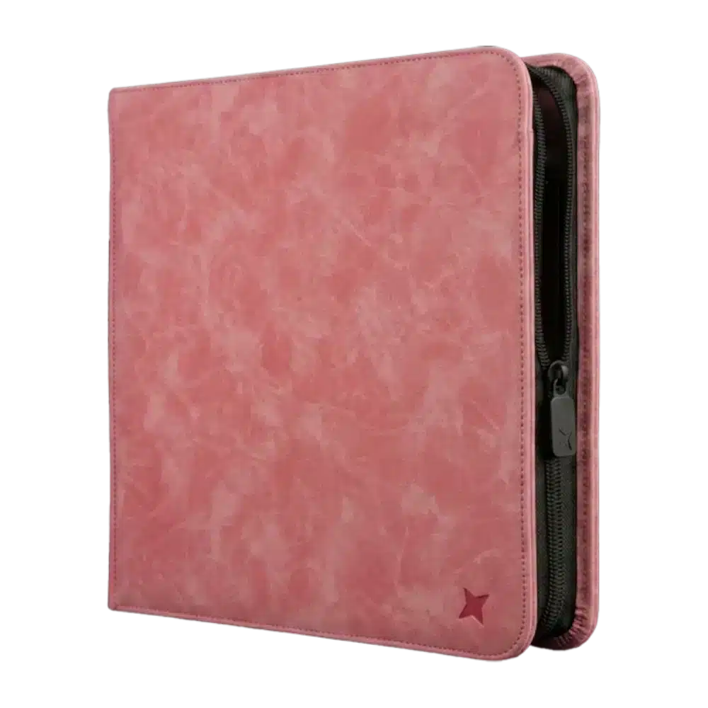 TRIPLE X ZIP BINDER - PHANTOM 4x3 CANDY PINK - 480 CARTES