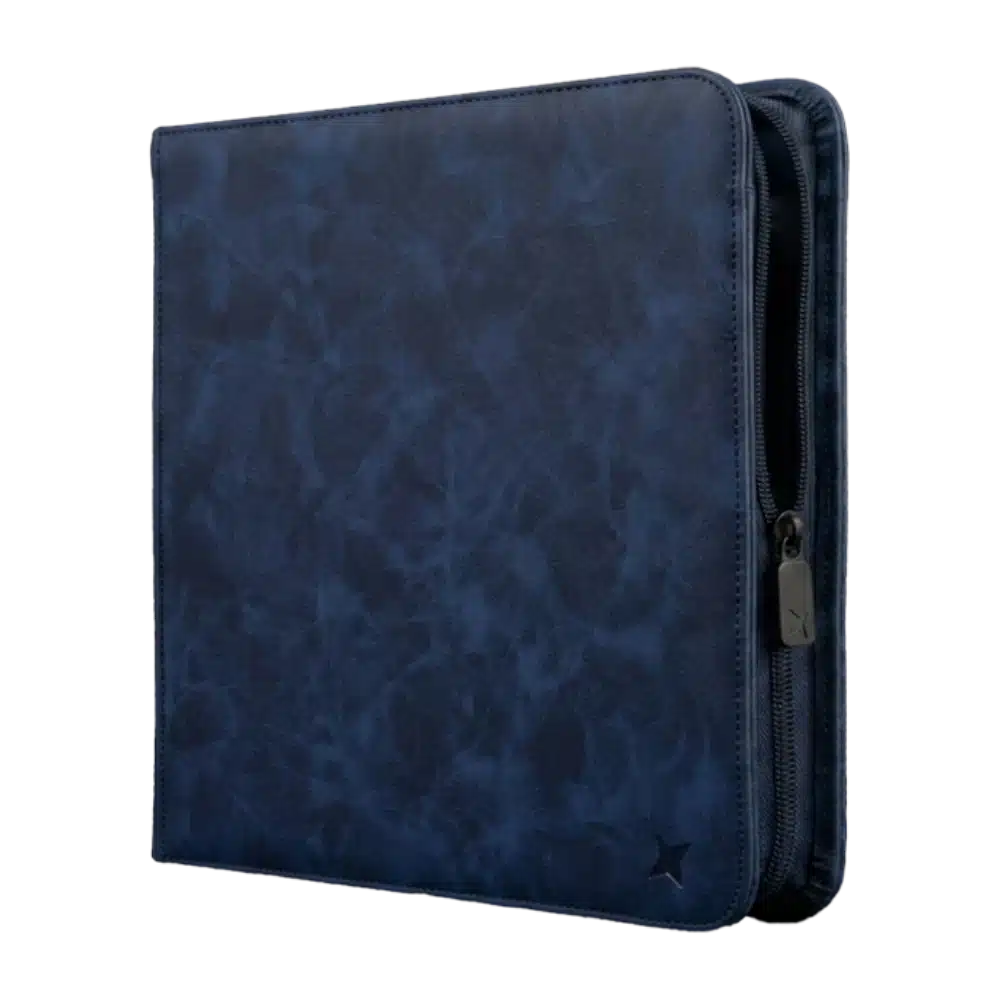 TRIPLE X ZIP BINDER - PHANTOM 4x3 COSMIC BLUE - 480 CARTES