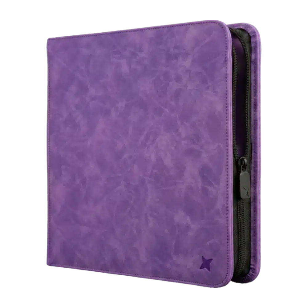 TRIPLE X ZIP BINDER - PHANTOM 4x3 SPECTRAL PURPLE - 480 CARTES