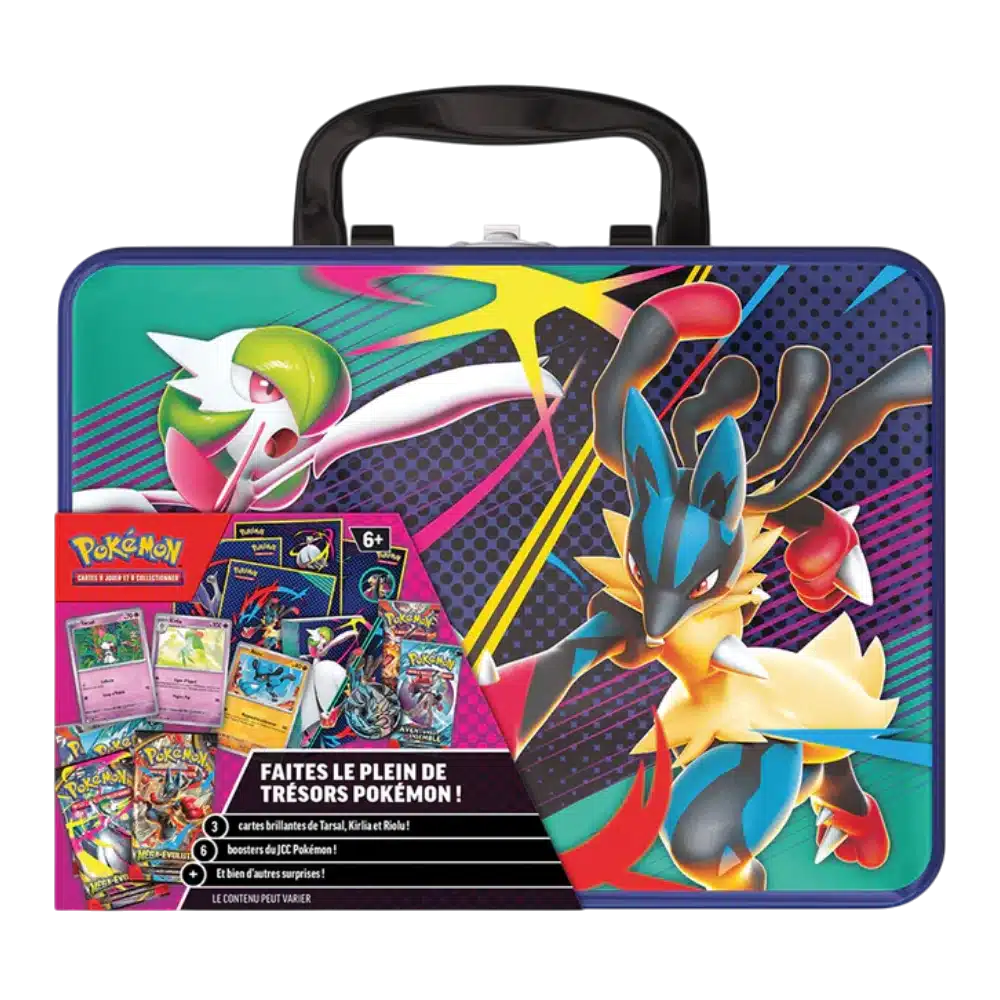 VALISETTE COFFRE AUX TRÉSORS - MEGA EVOLUTION - FRANCAIS 2025 POKEMON