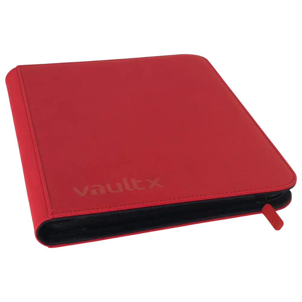 VAULT X ZIP BINDER - 3x3 FIRE RED - 360 CARTES
