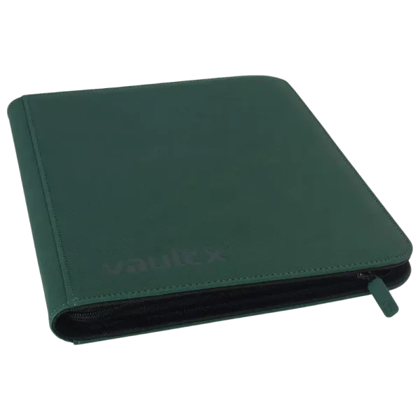 VAULT X ZIP BINDER – 3×3 FOREST GREEN – 360 CARTES