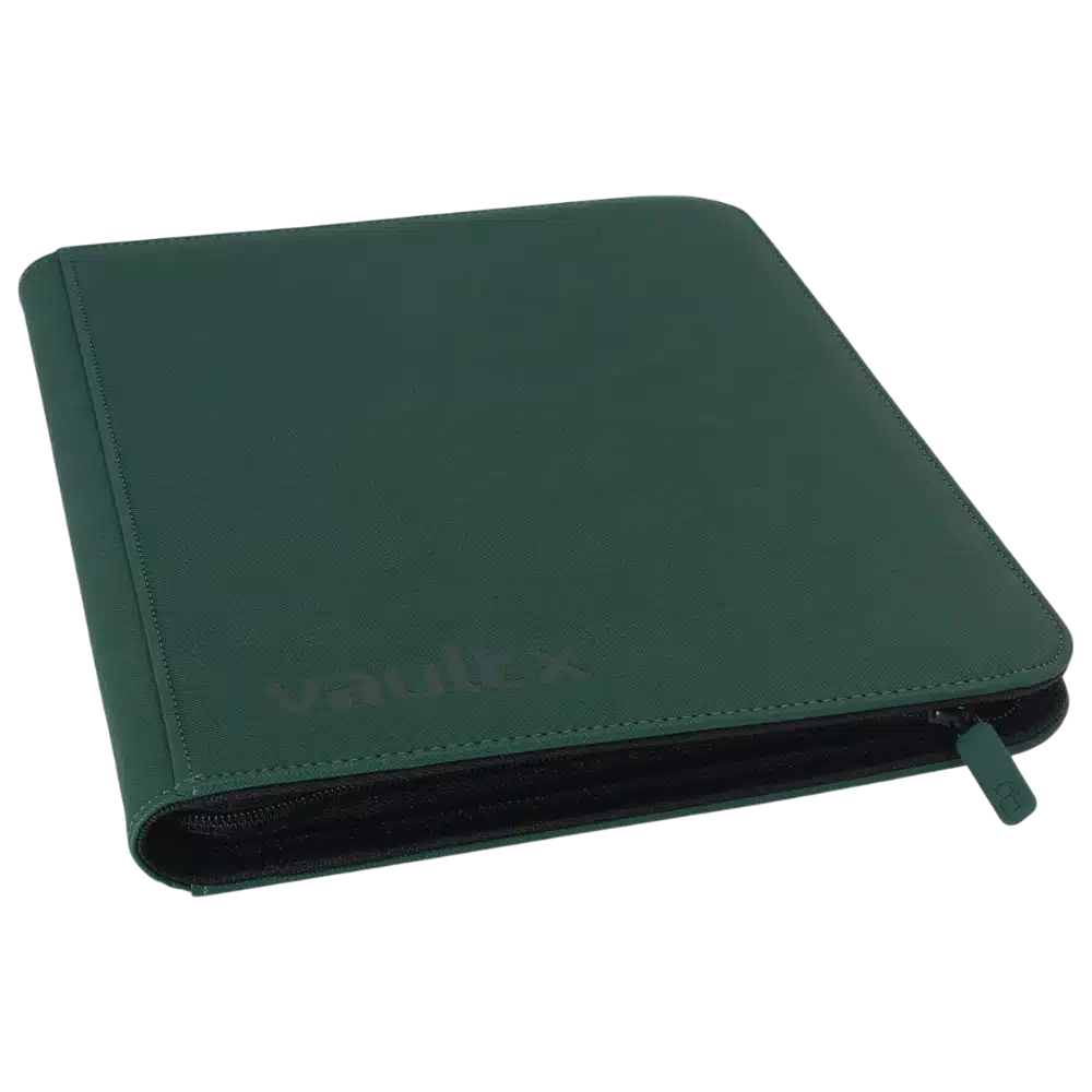 VAULT X ZIP BINDER - 3x3 FOREST GREEN - 360 CARTES