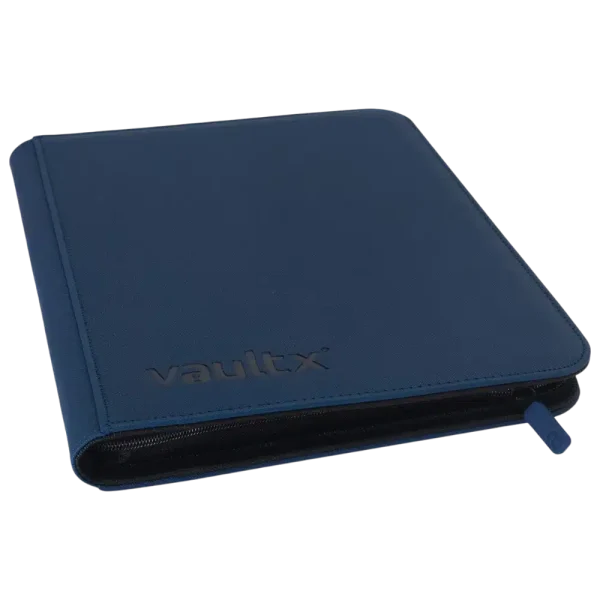 VAULT X ZIP BINDER – 3×3 ROYAL BLUE – 360 CARTES