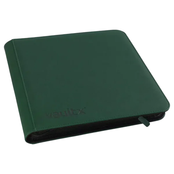 VAULT X ZIP BINDER – 4×3 FOREST GREEN – 480 CARTES