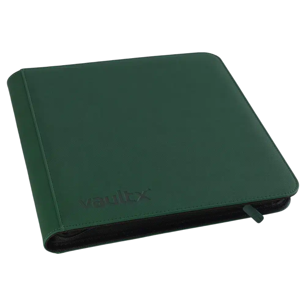 VAULT X ZIP BINDER - 4x3 FOREST GREEN - 480 CARTES