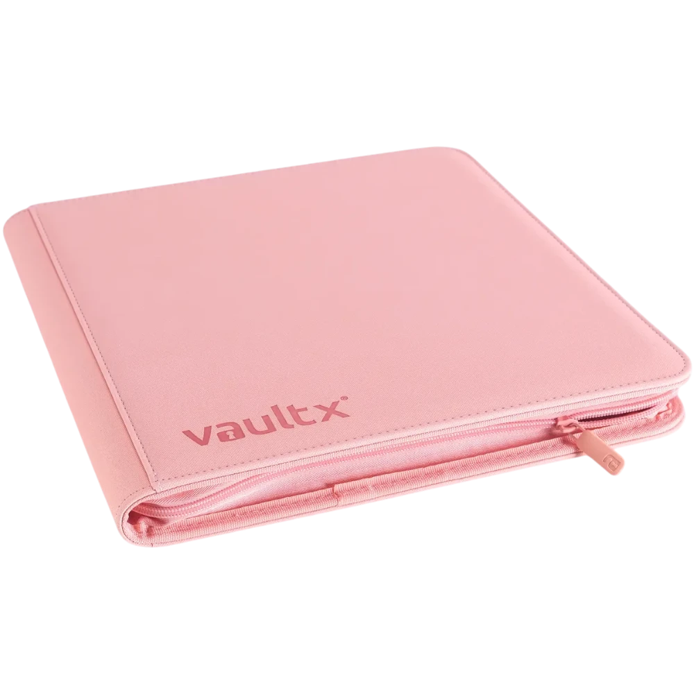 VAULT X ZIP BINDER - 4x3 JUST PINK - 480 CARTES