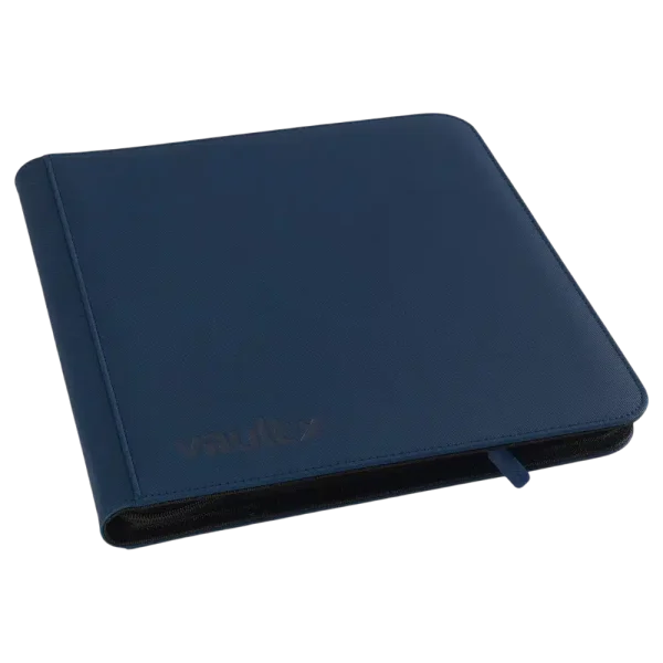 VAULT X ZIP BINDER – 4×3 ROYAL BLUE – 480 CARTES