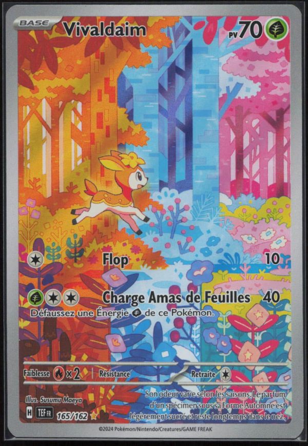 VIVALDAIM AR FA 165/162 – FORCES TEMPORELLES – POKEMON FR 2024