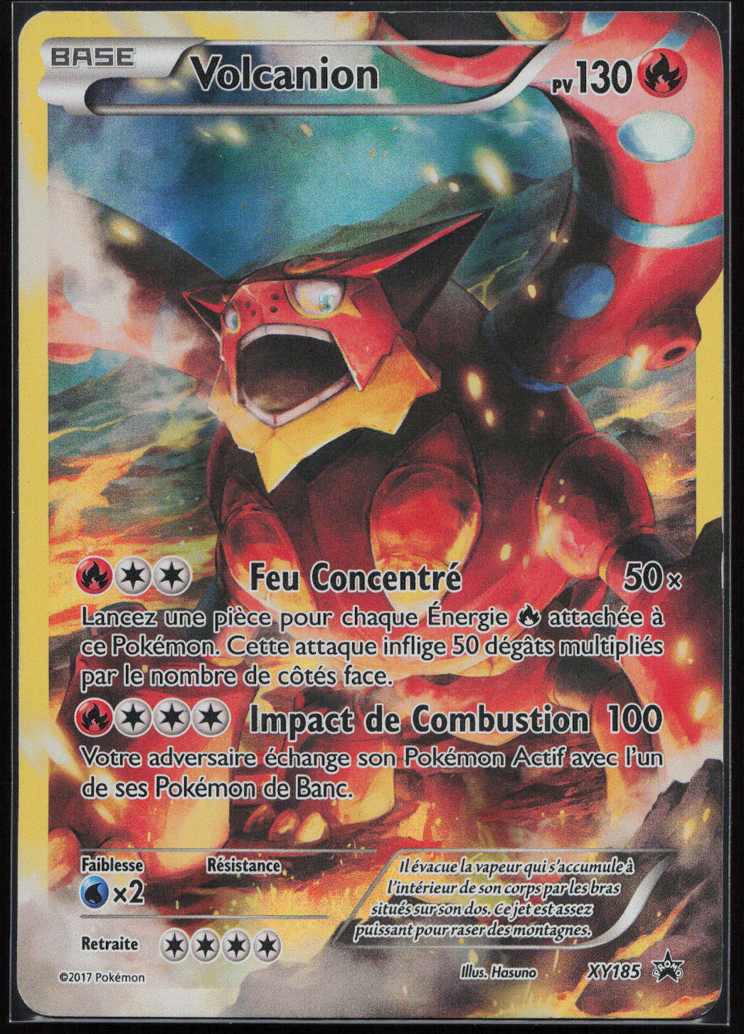 VOLCANION XY185 - PROMO XY - POKEMON FR 2013