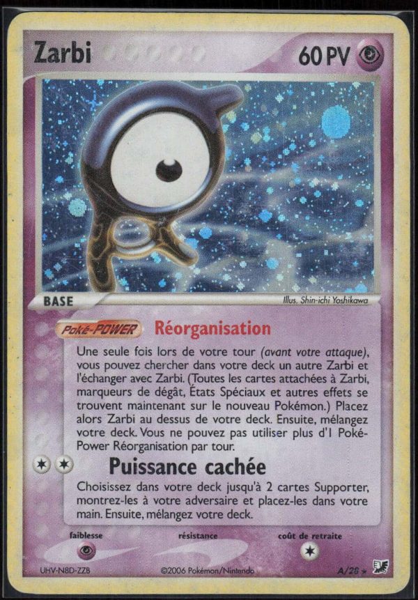 ZARBI HOLO A-28 – FORCES CACHEES – POKEMON FR 2006