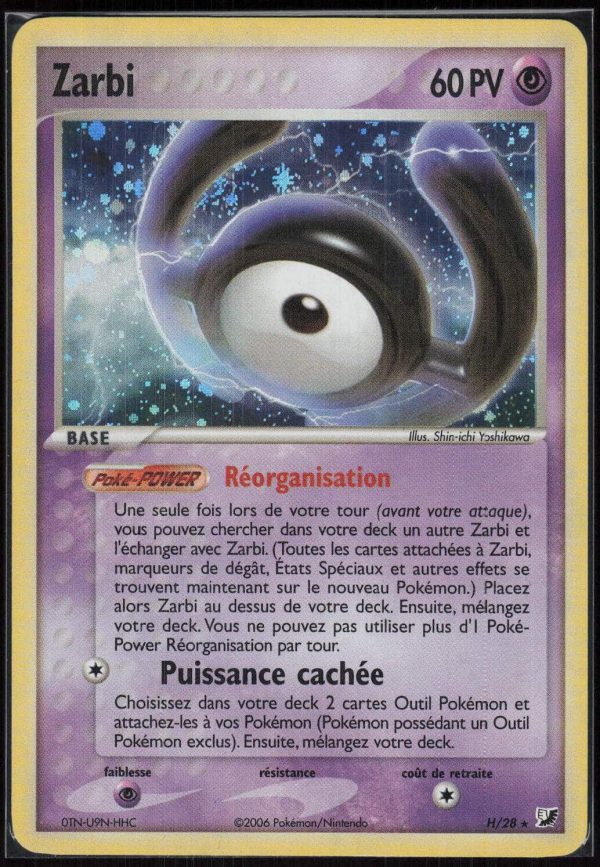 ZARBI HOLO H-28 – FORCES CACHEES – POKEMON FR 2006