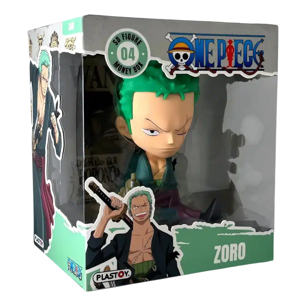 TIRELIRE ZORO - PLASTOY - ONE PIECE