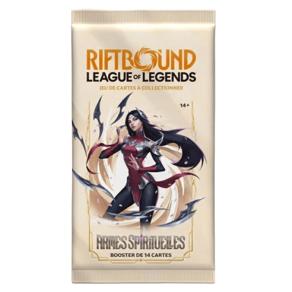 BOOSTER ARMES SPIRITUELLES –  LEAGUE OF LEGENDS – FRANCAIS 2026 RIFTBOUND