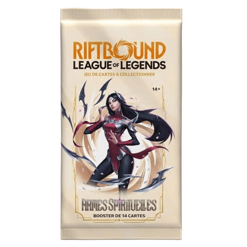 BOOSTER ARMES SPIRITUELLES -  LEAGUE OF LEGENDS - FRANCAIS 2026 RIFTBOUND